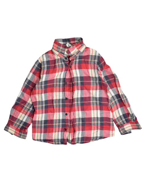 A Red Shirts from Bonpoint in size 4T for boy. (Front View)