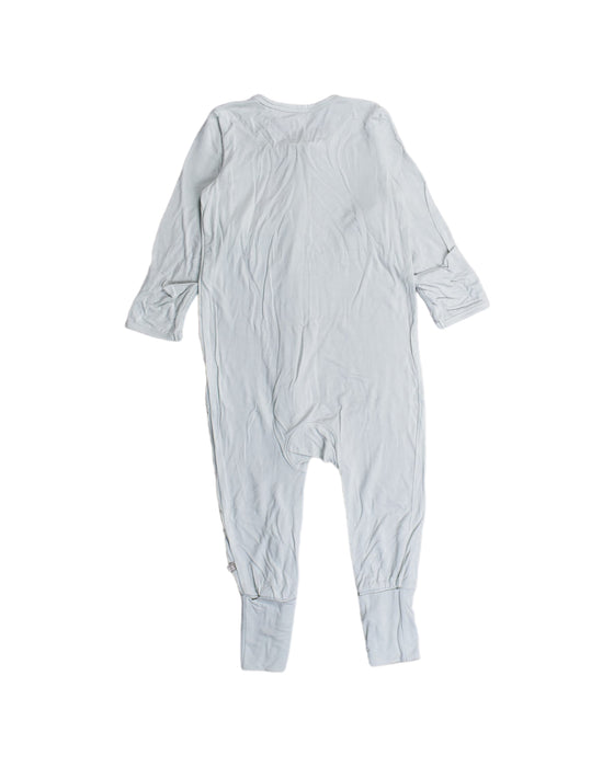 A Blue Jumpsuits from Oeteo in size 6-12M for boy. (Back View)