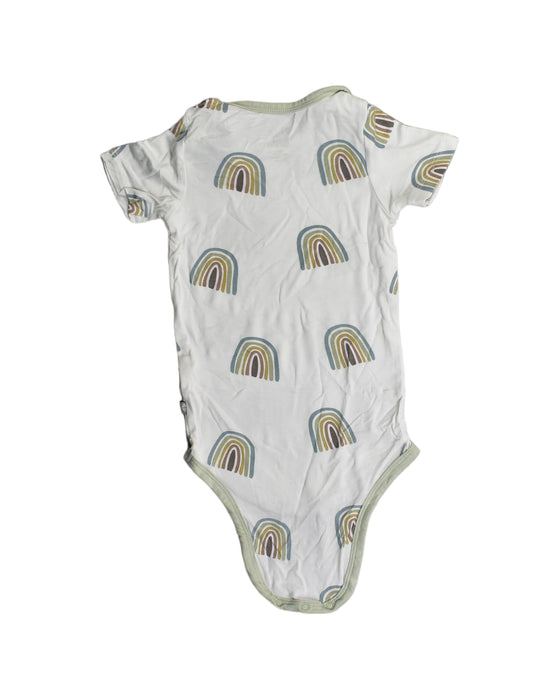 A White Bodysuits from Kyte Baby in size 18-24M for boy. (Back View)