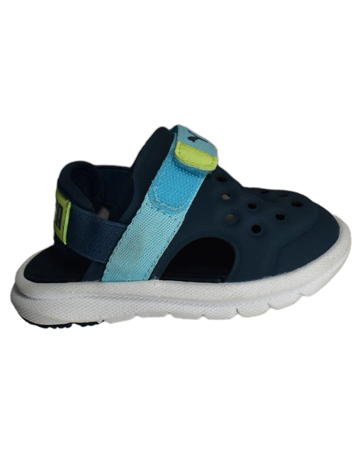 A Blue Sandals from Puma in size 12-18M for boy. (Front View)