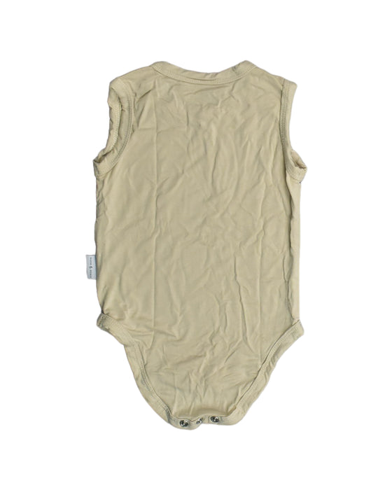 A Beige Bodysuits from Raph and Remy in size 3-6M for boy. (Back View)