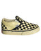A White Slip Ons from Vans in size 18-24M for boy. (Front View)