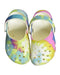 A Multicolour Sandals from Crocs in size 3T for girl. (Back View)