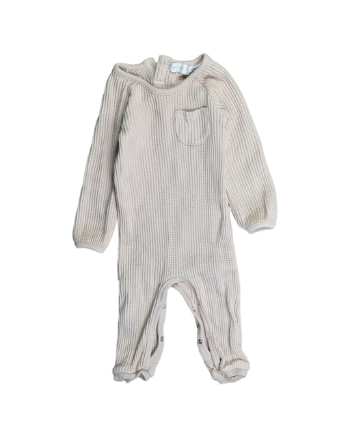 A White Jumpsuits from Jamie Kay in size 6-12M for boy. (Front View)