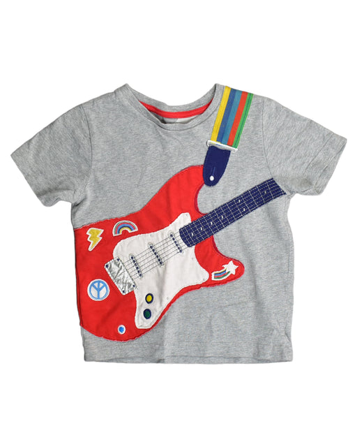 A Grey T Shirts from Boden in size 5T for boy. (Front View)