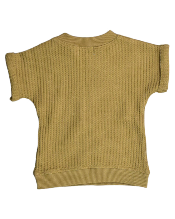 A Gold Short Sleeve Tops from Jamie Kay in size 6-12M for boy. (Back View)