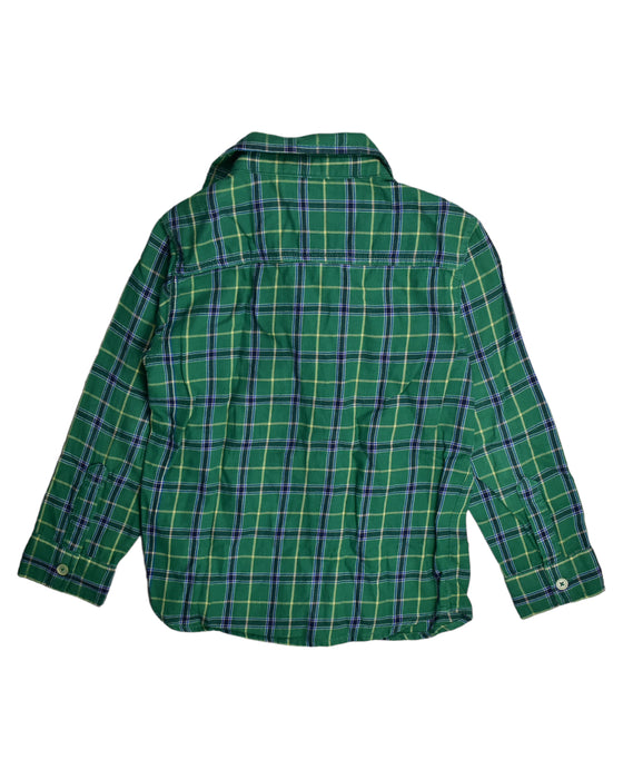 A Green Shirts from Global  Work in size XL for boy. (Back View)