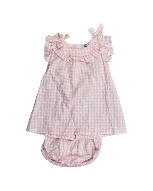 A Pink Shorts Sets from Babidu in size 3T for girl. (Front View)