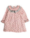 A Pink Long Sleeve Dresses from Foque in size 18-24M for girl. (Front View)