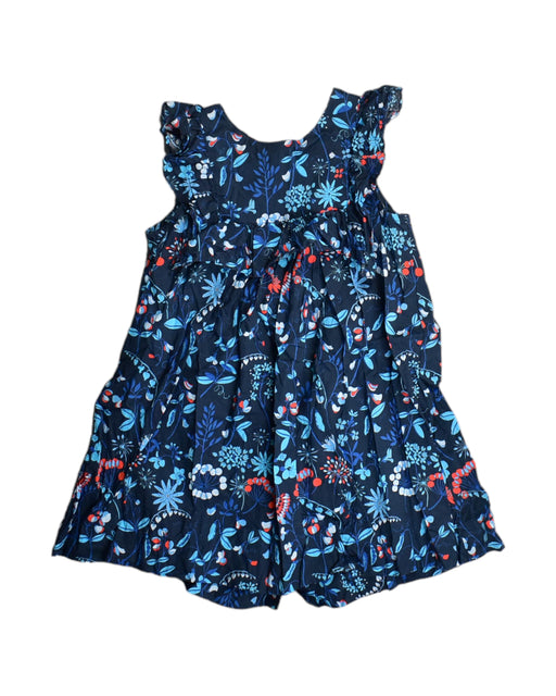 A Blue Sleeveless Dresses from Jacadi in size 18-24M for girl. (Front View)