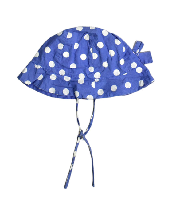 A Blue Sun Hats from Jacadi in size O/S for girl. (Back View)