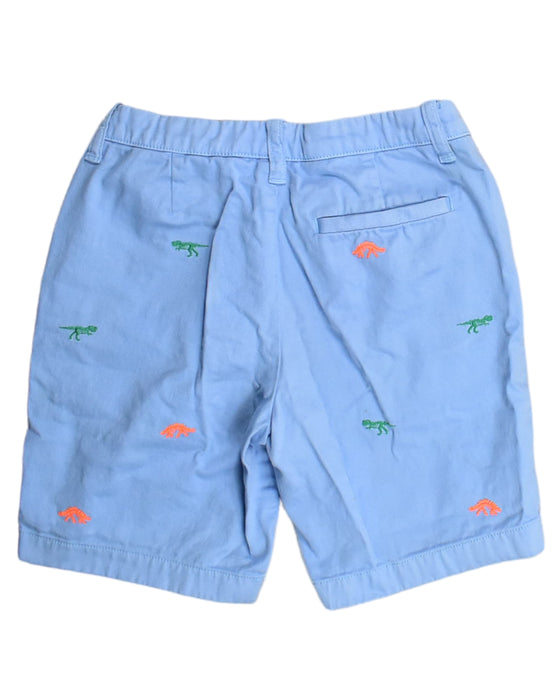 A Blue Shorts from Crewcuts in size 7Y for boy. (Back View)