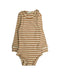 A Brown Bodysuits from two darlings. in size 6-12M for neutral. (Front View)