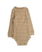 A Brown Bodysuits from two darlings. in size 6-12M for neutral. (Back View)
