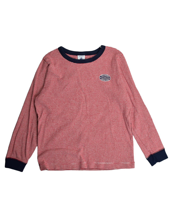 A Red Long Sleeve Tops from Petit Bateau in size 6T for neutral. (Front View)