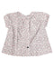 A White Short Sleeve Tops from Petit Bateau in size 6-12M for girl. (Back View)