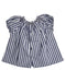 A Blue Short Sleeve Tops from Jacadi in size 6-12M for girl. (Back View)