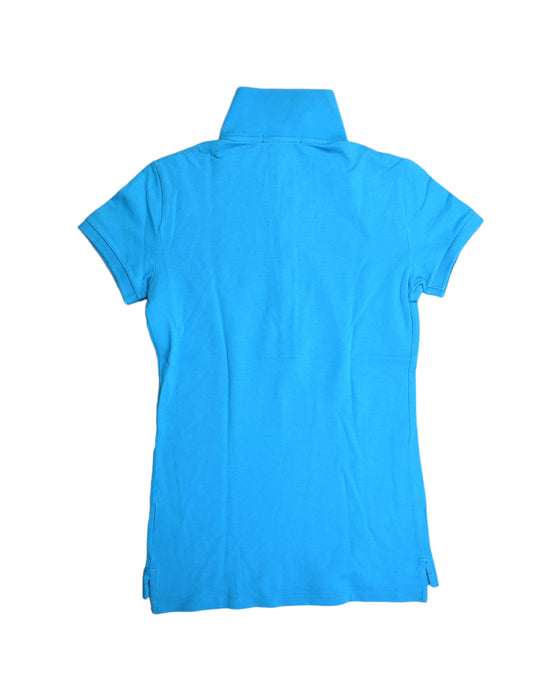 A Blue Short Sleeve Polos from Ralph Lauren in size XS for girl. (Back View)