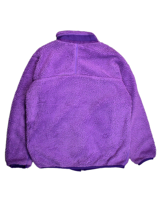 A Purple Lightweight Jackets from Patagonia in size 12Y for boy. (Back View)