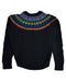 A Black Knit Sweaters from Polo Ralph Lauren in size 12Y for girl. (Back View)