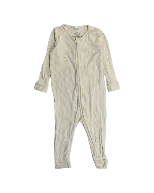 A Ivory Jumpsuits from Mori in size 12-18M for boy. (Front View)