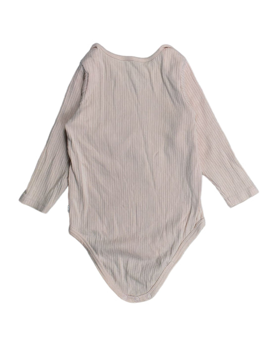 A Pink Bodysuits from Mori in size 12-18M for girl. (Back View)