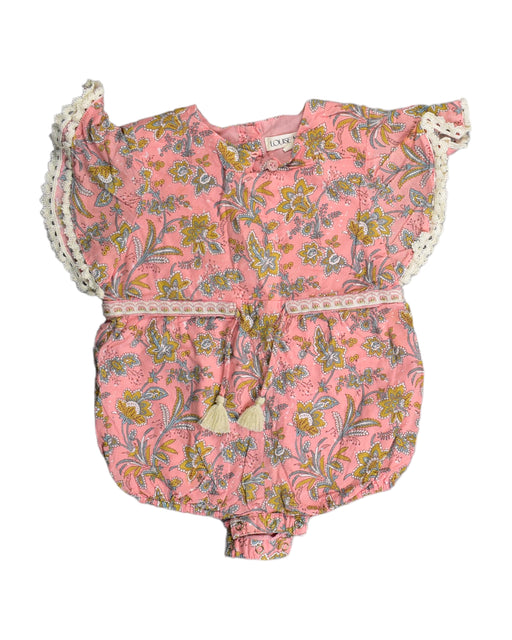 A Pink Bodysuits from Louise Misha in size 18-24M for girl. (Front View)