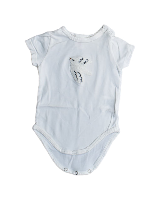 A White Bodysuits from Seed in size 0-3M for boy. (Front View)
