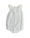 A White Bodysuits from Seed in size 6-12M for girl. (Front View)