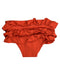 A Red Swim Shorts from maed in size 2T for girl. (Back View)