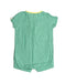 A Green Rompers from Little Bird in size 3-6M for boy. (Back View)