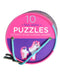 A Pink Board Games & Puzzles from Crocodile Creek in size O/S for girl. (Back View)