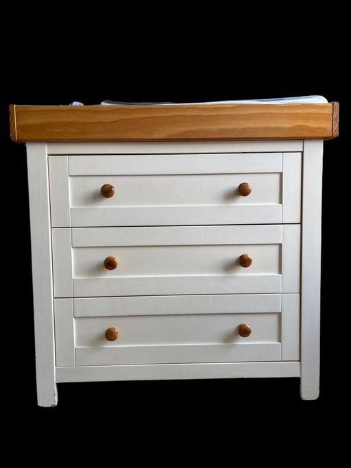 A White Drawers from Mothercare in size O/S for neutral. (Front View)