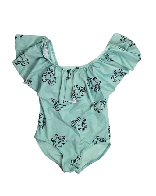 A Teal Swimsuits from Arket in size 8Y for girl. (Front View)