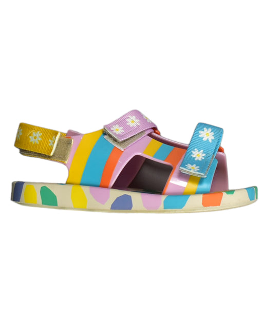 A Multicolour Sandals from Mini Melissa in size 7Y for girl. (Front View)