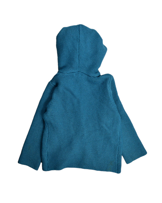 A Blue Lightweight Jackets from Jojo Maman Bébé in size 4T for girl. (Back View)