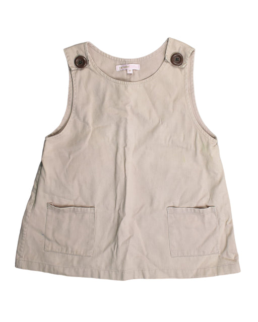 A Beige Sleeveless Dresses from PrinteBebe in size 3T for girl. (Front View)