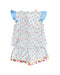 A Blue Shorts Sets from Elly in size 12Y for girl. (Back View)
