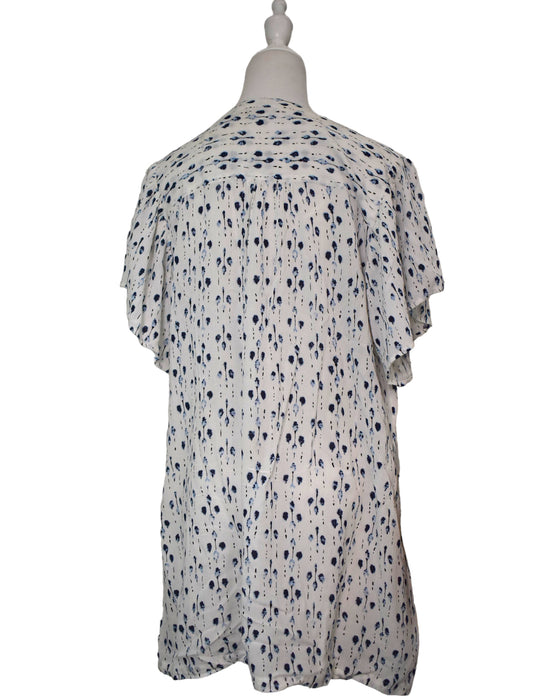 A White Short Sleeve Tops from Noppies in size L for girl. (Back View)