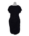 A Black Short Sleeve Dresses from Seraphine in size M for maternity. (Back View)