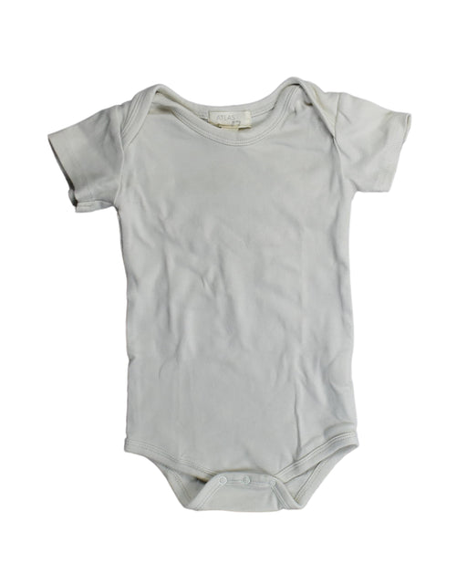 A Grey Bodysuits from ATLAS Grey in size 6-12M for boy. (Front View)