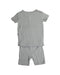 A Grey Shorts Sets from Kyte Baby in size 18-24M for boy. (Back View)