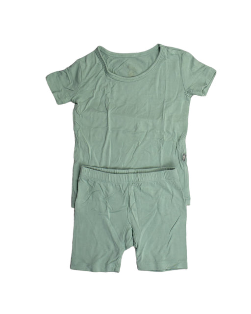 A Green Shorts Sets from Kyte Baby in size 18-24M for boy. (Front View)