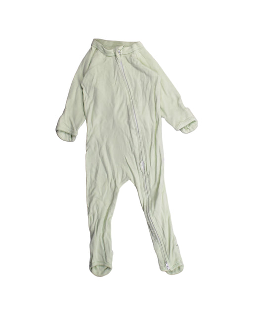 A Green Jumpsuits from Kays + Kins in size 6-12M for neutral. (Front View)