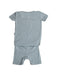 A Blue Shorts Sets from Kyte Baby in size 18-24M for boy. (Back View)