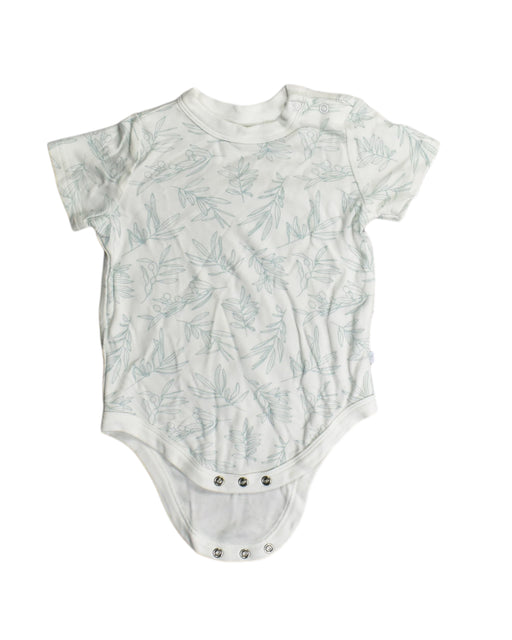 A White Bodysuits from Kays + Kins in size 6-12M for boy. (Front View)