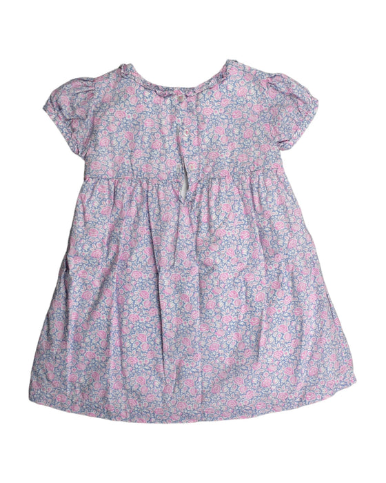 A Purple Short Sleeve Dresses from The Little White Company in size 18-24M for girl. (Back View)