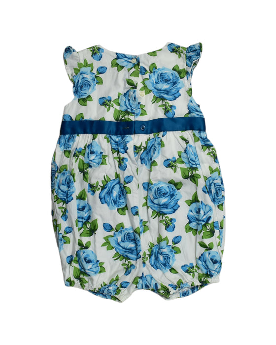 A White Rompers from Janie & Jack in size 12-18M for girl. (Back View)