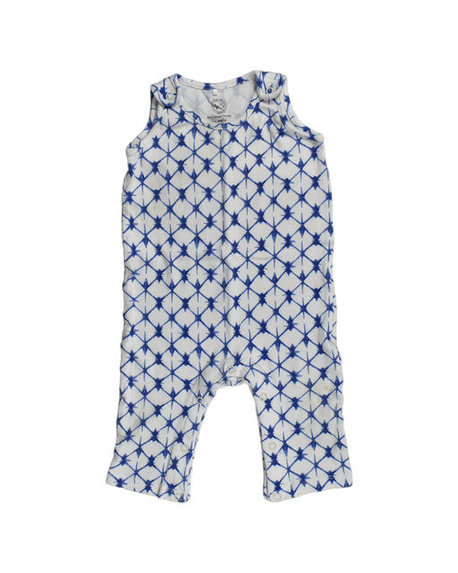 A White Jumpsuits from Hunter + Boo in size 6-12M for girl. (Front View)