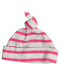 A White Beanies from Bob & Blossom in size 6-12M for girl. (Front View)